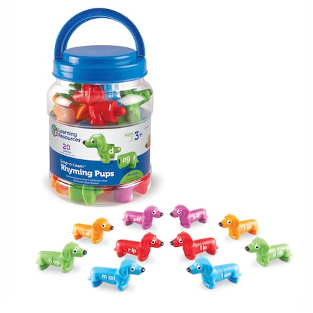 Learning Resources Snap-n-Learn Rhyming Pups 6705